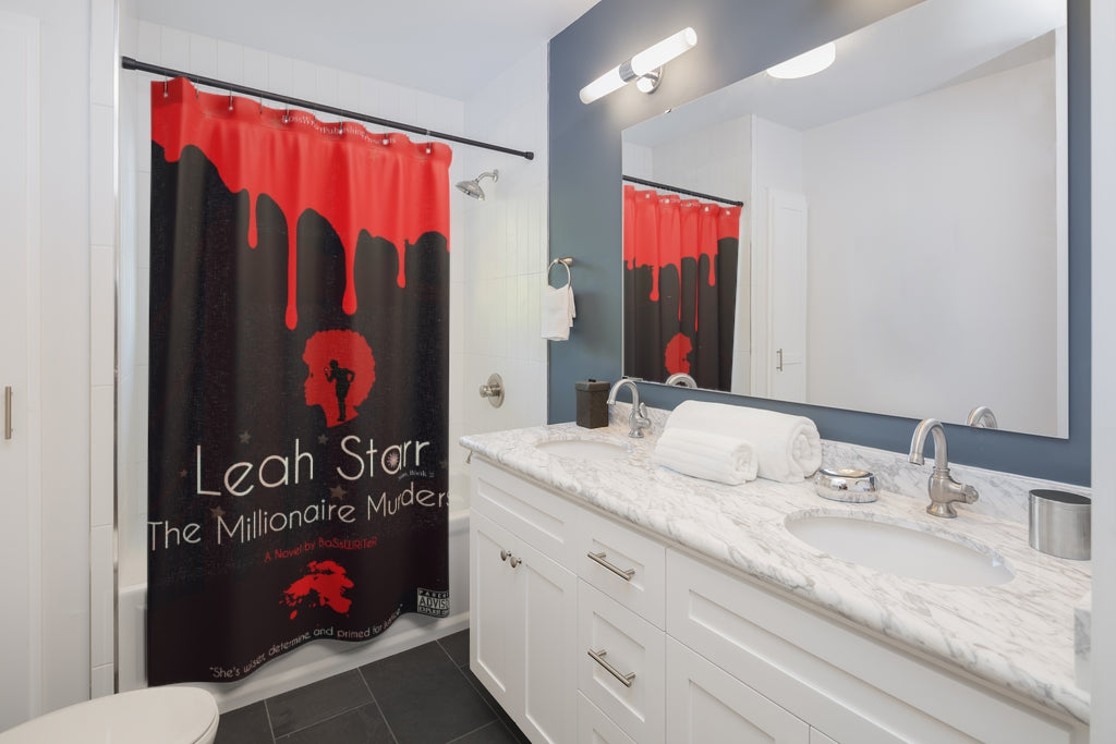 Leah Starr Millionaire Shower Curtains