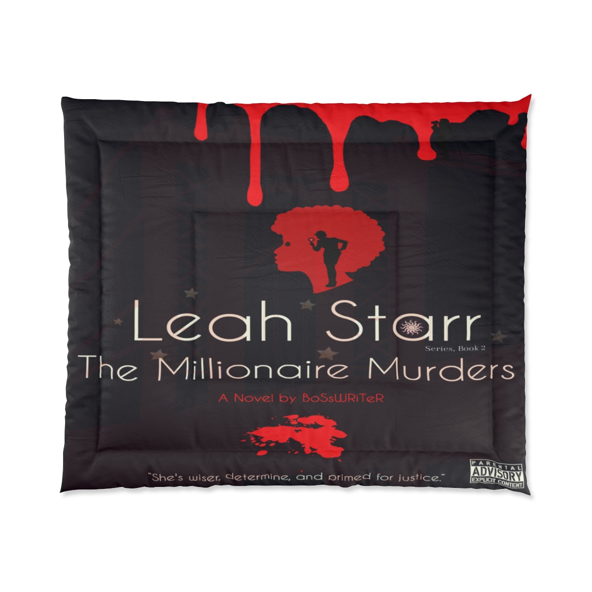 Leah Starr Millionaire Murders Comforter